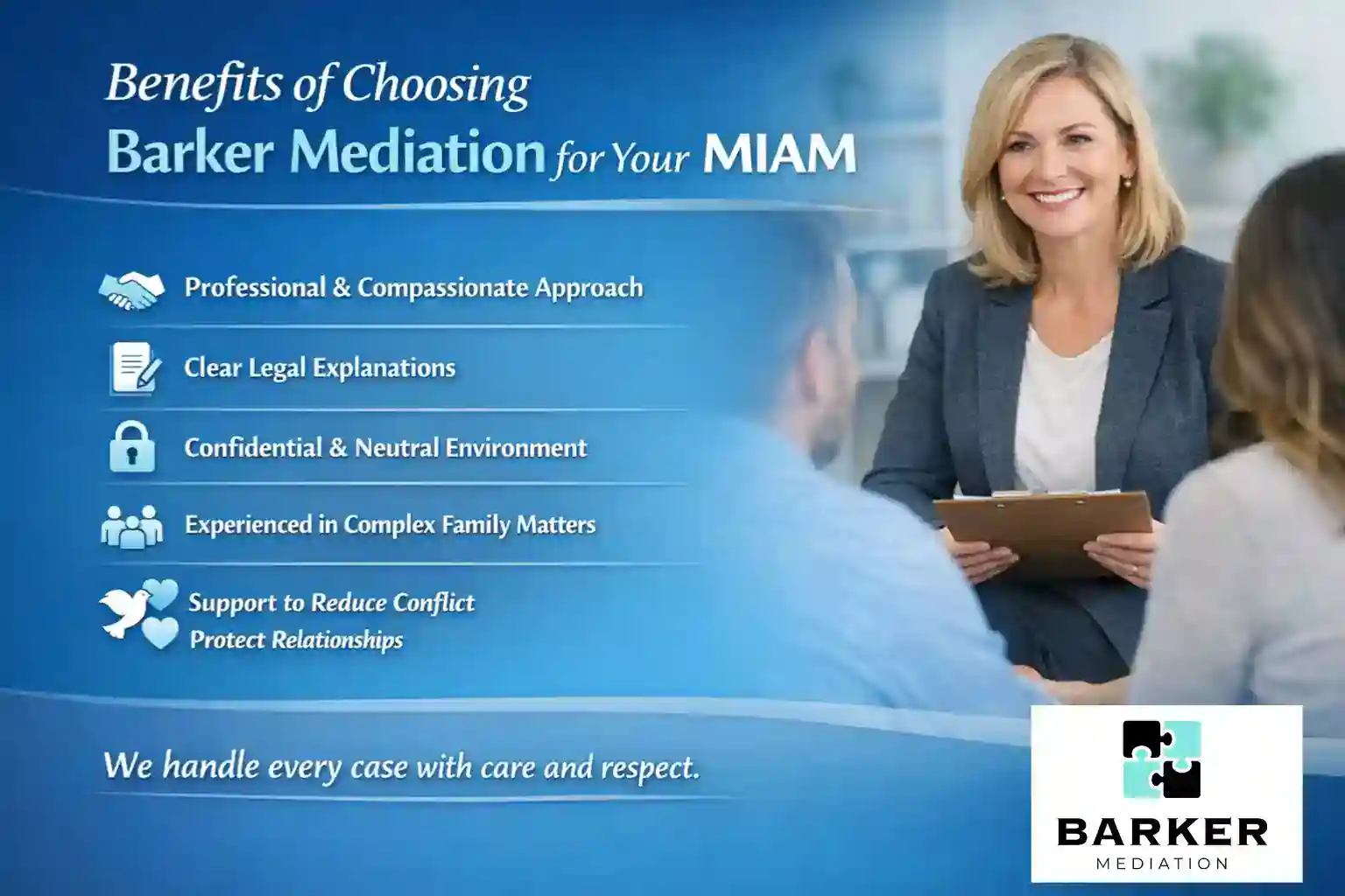 Benefits of Choosing Barker Mediation for Your MIAM Nuneaton